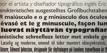 Gill Sans MT Font Poster 5